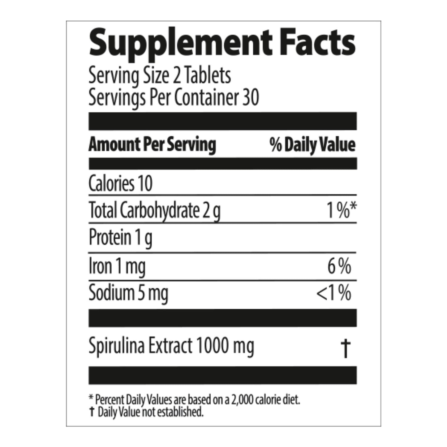 Nutriplus Spirulina Tablet 60pcs