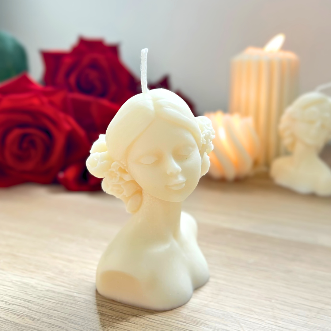 Rosalia Feminine Figure Candle