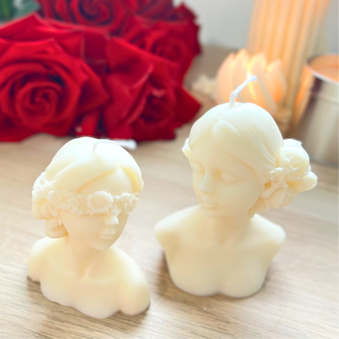 Rosalia Feminine Figure Candle
