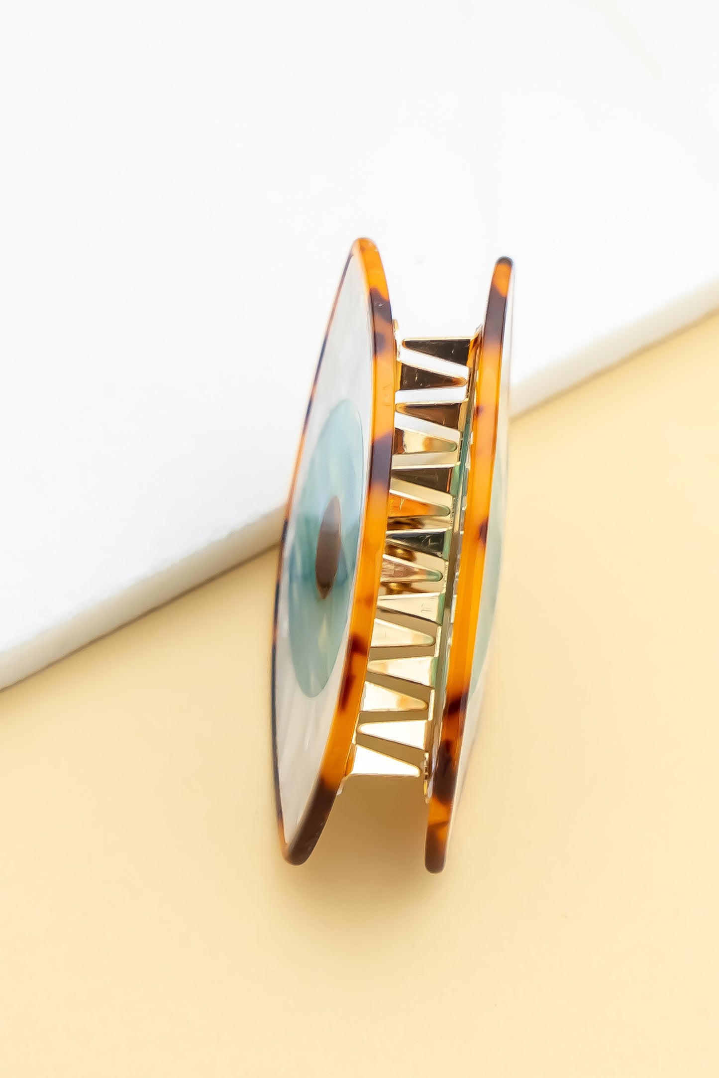 Evil Eye Acetate Hair Claw Clip