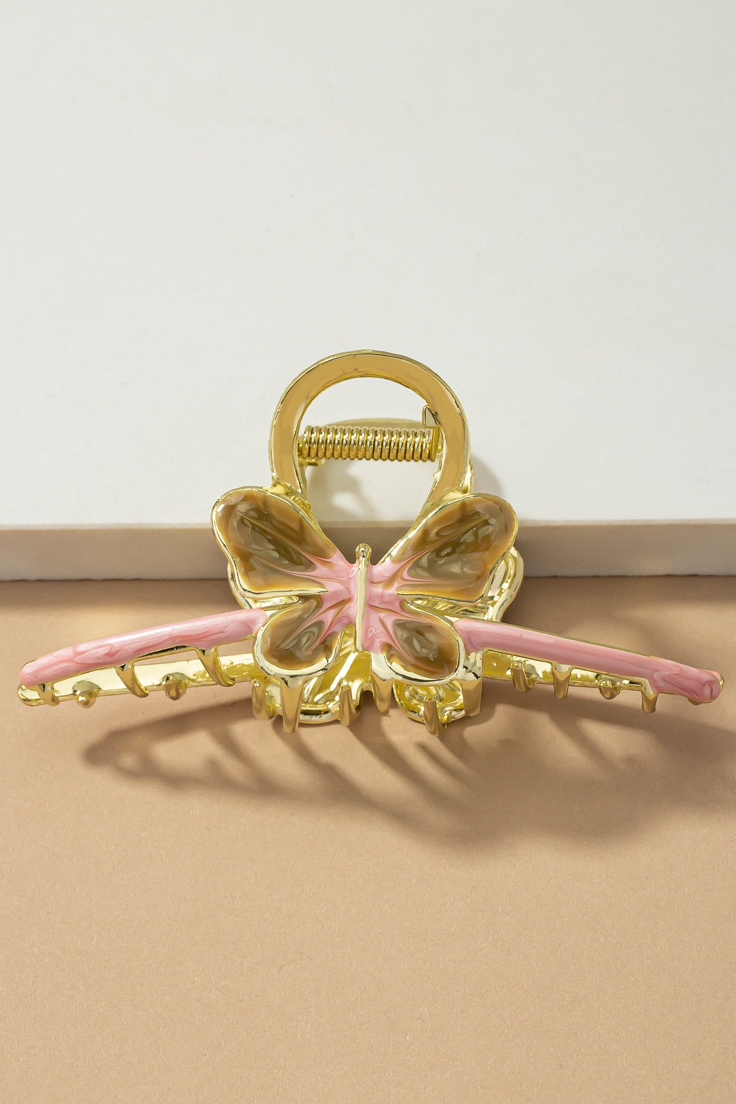 Butterfly Hair Claw Clip – Gold-Plated Alloy