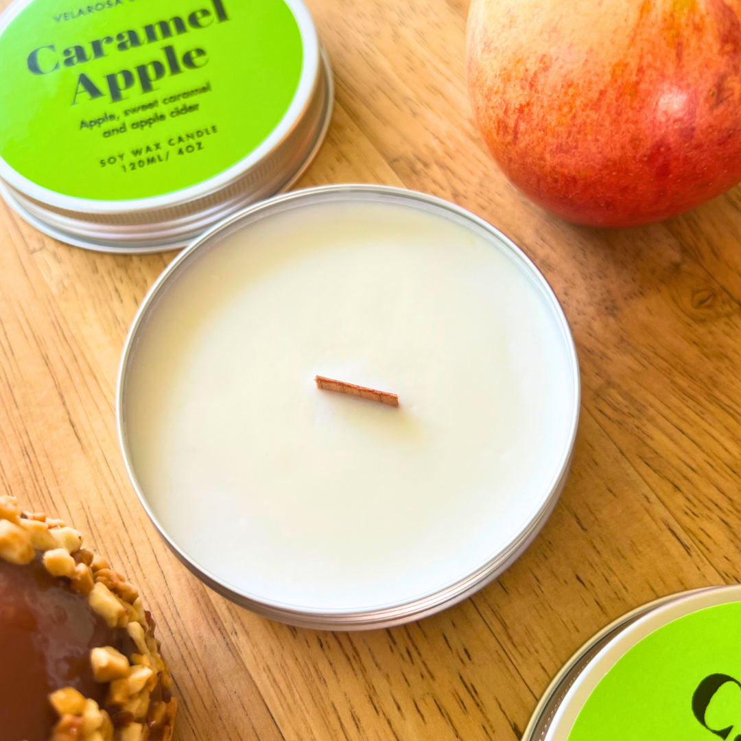 Caramel Apple Scented Candle