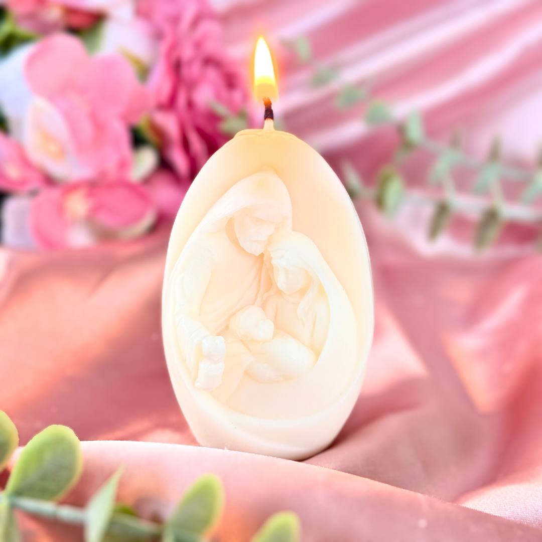 Sacred Family Candle
