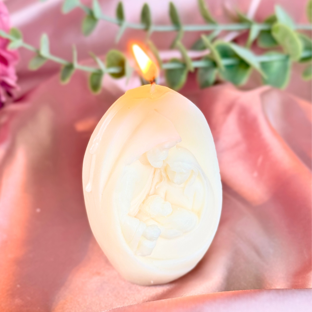 Sacred Family Candle