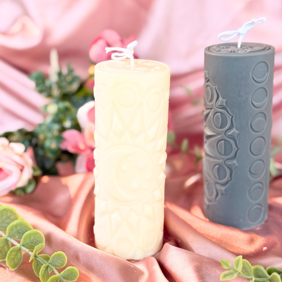 Manifesting Pillar Candles