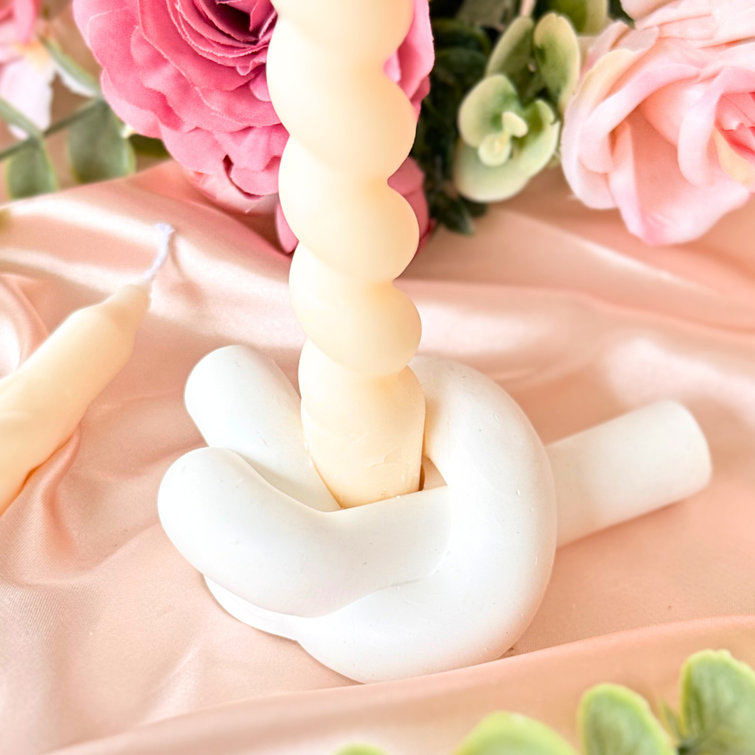 Knot Taper Candle Holder