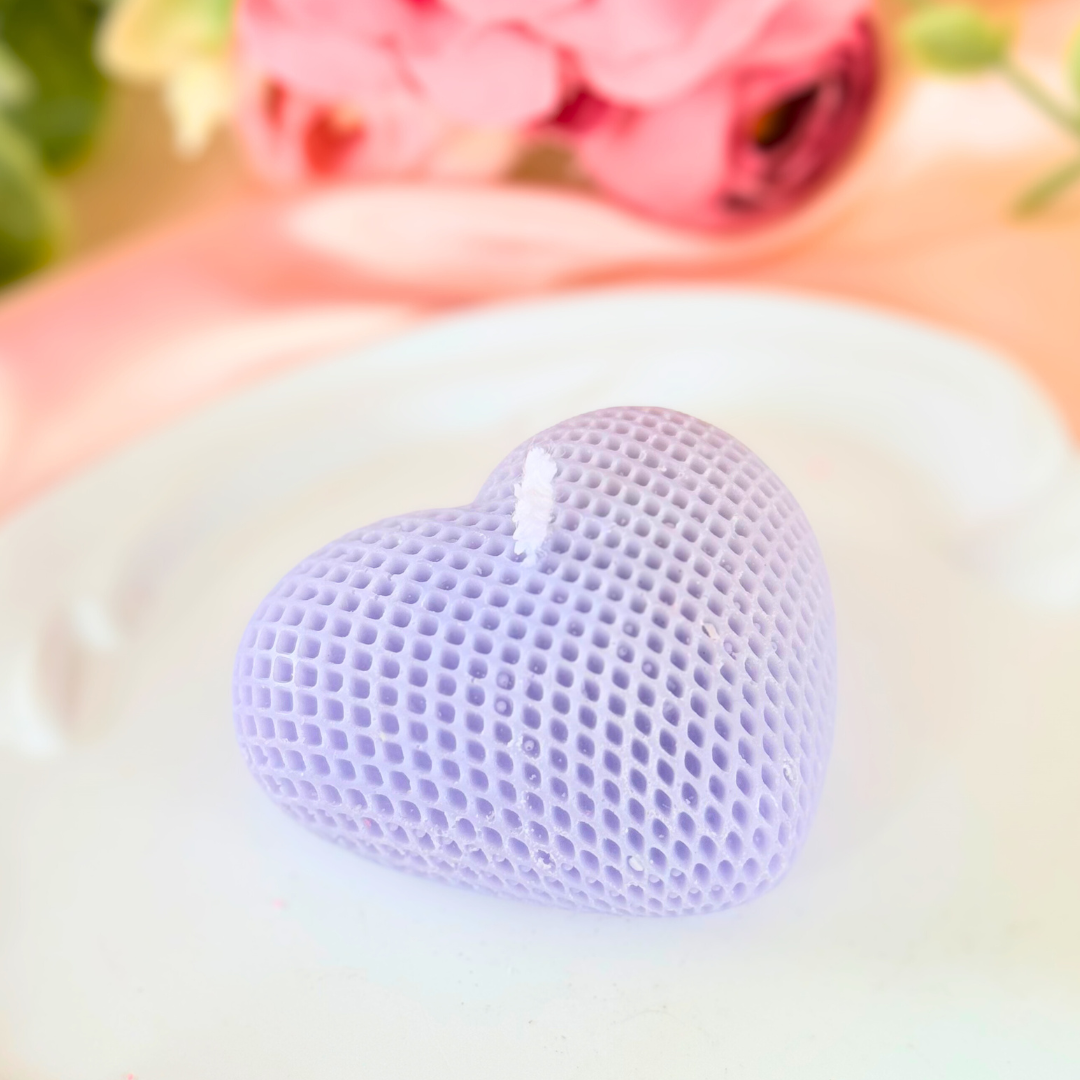 Mini Heart Candle