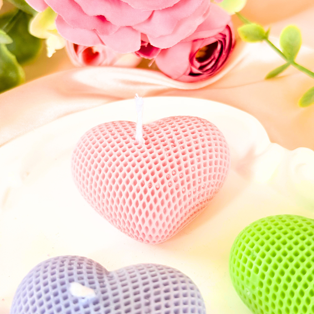Mini Heart Candle