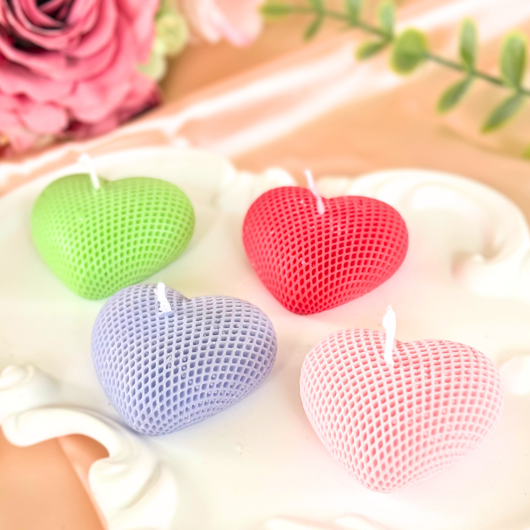 Mini Heart Candle