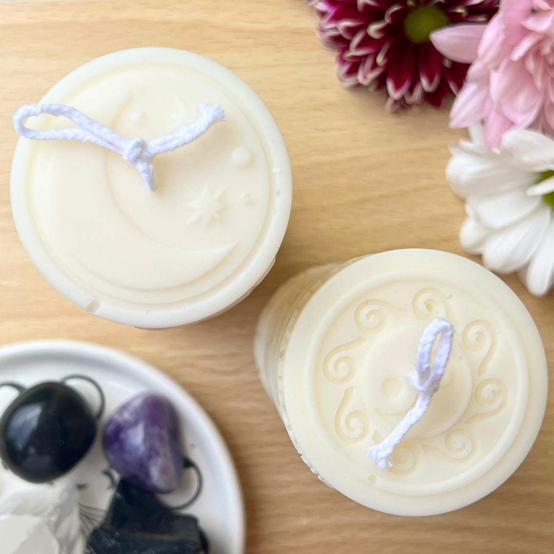 Manifesting Pillar Candles