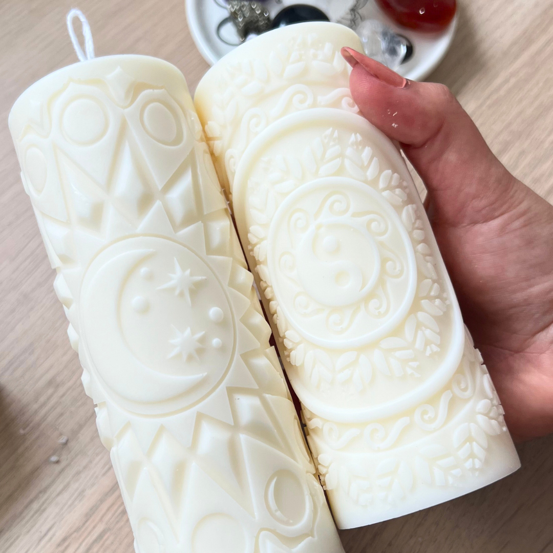 Manifesting Pillar Candles
