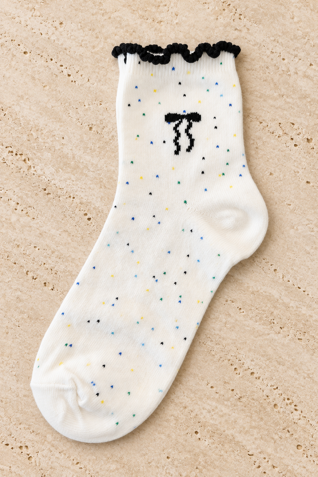 Ruffle Bow Ankle Socks