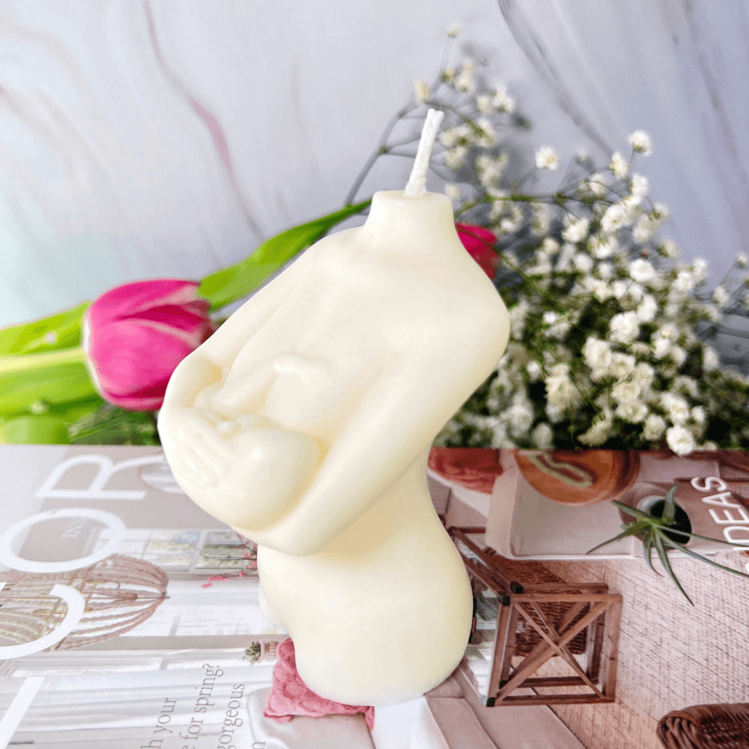 Breastfeeding Woman Candle