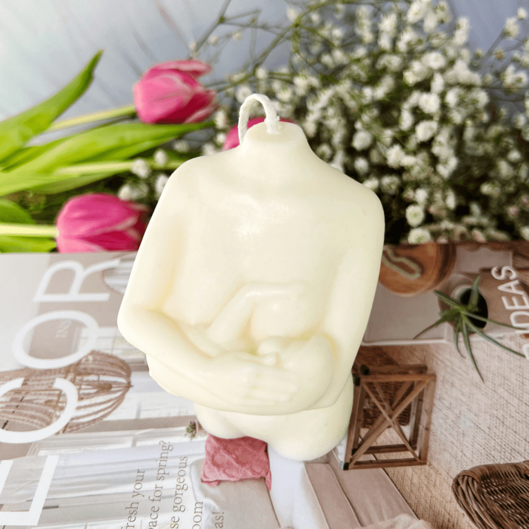 Breastfeeding Woman Candle