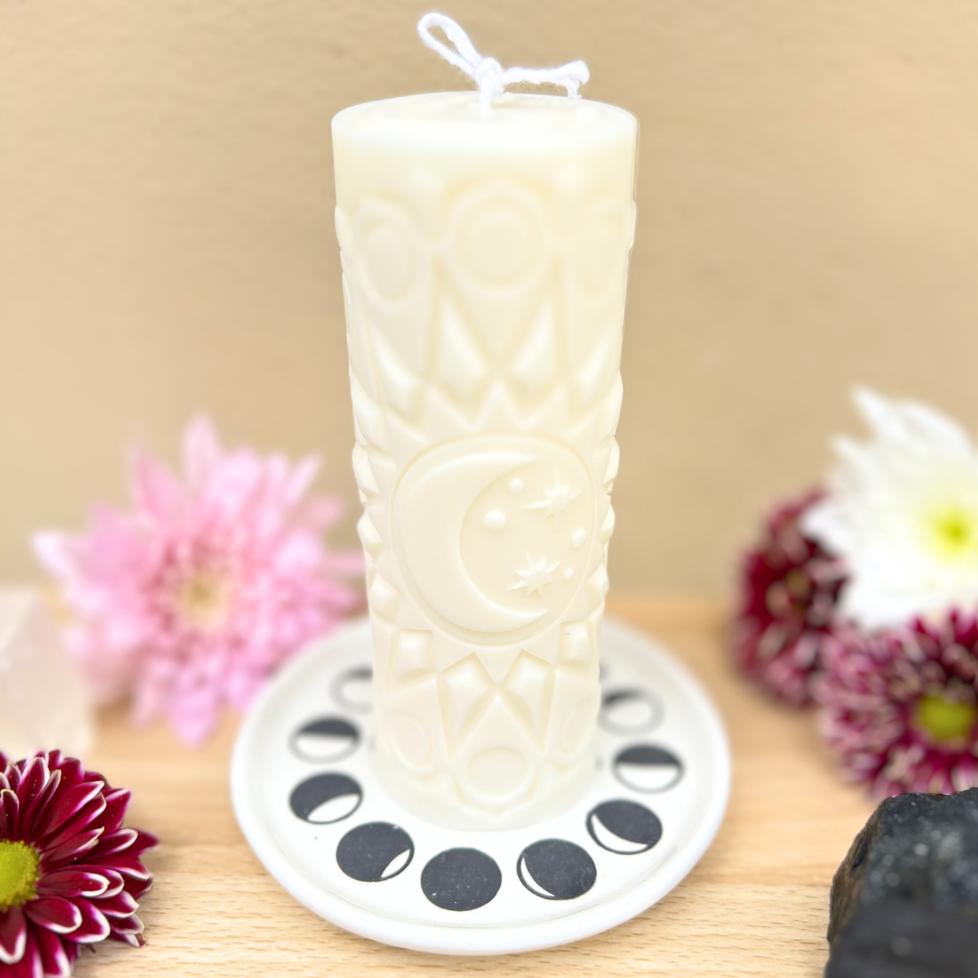 Manifesting Pillar Candles