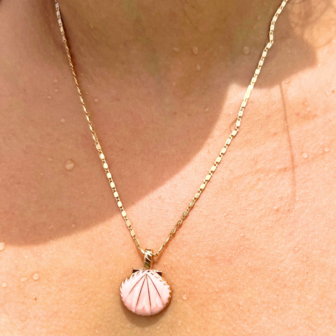 Ocean Treasure Shell Pendant Necklace
