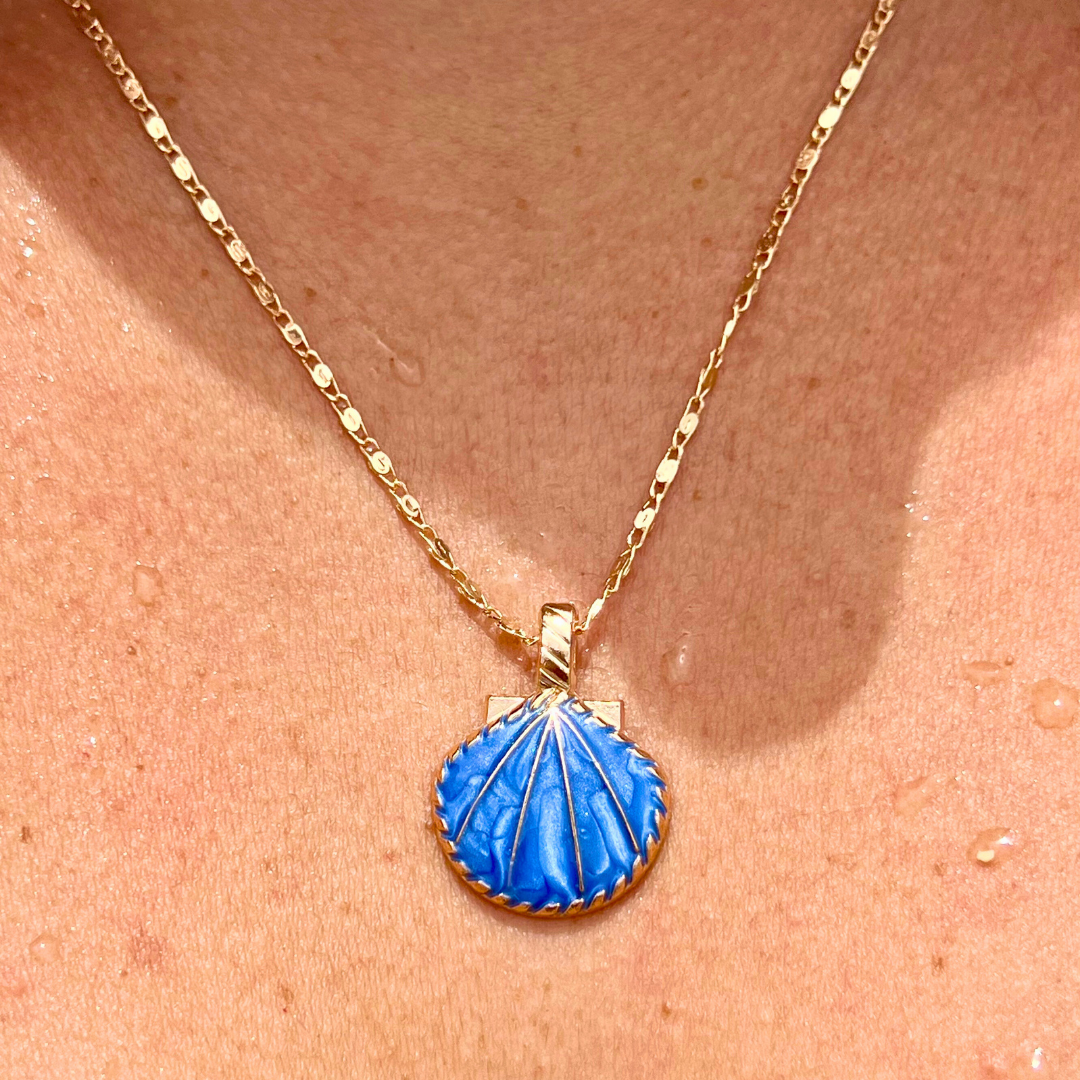 Ocean Treasure Shell Pendant Necklace