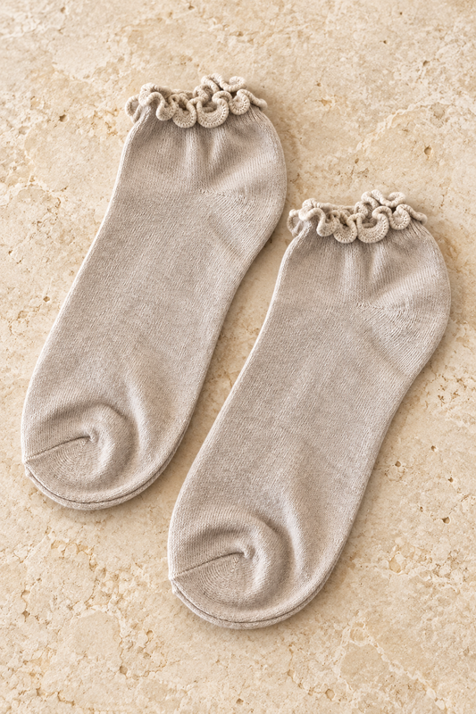 Everyday Ruffle Ankle Socks – Four Styles