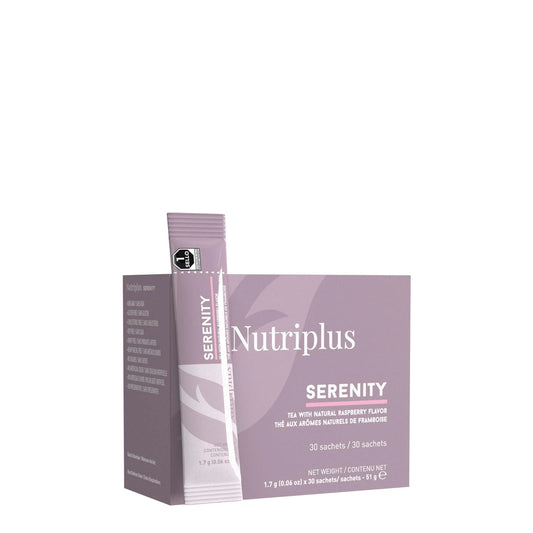 Nutriplus Serenity Raspberry Tea by Farmasi – official product image 1