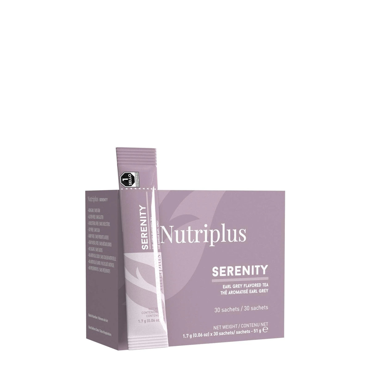 Nutriplus Serenity Earl Grey Tea by Farmasi – official product image 1