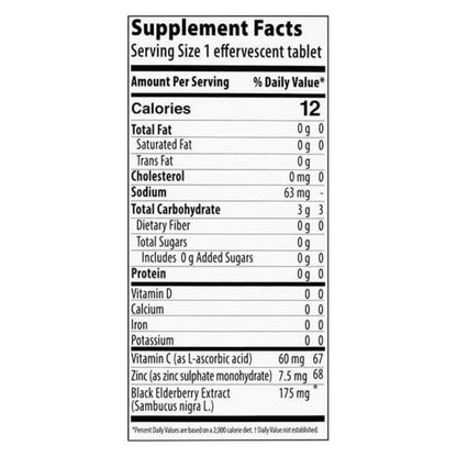 Nutriplus Sambucus Effervescent Tablets by Farmasi – official product image 2