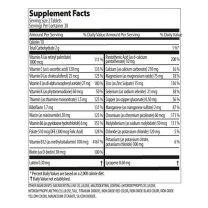 Nutriplus Multivitamin and Mineral for Men - 60 Tablets by Farmasi – official product image 2