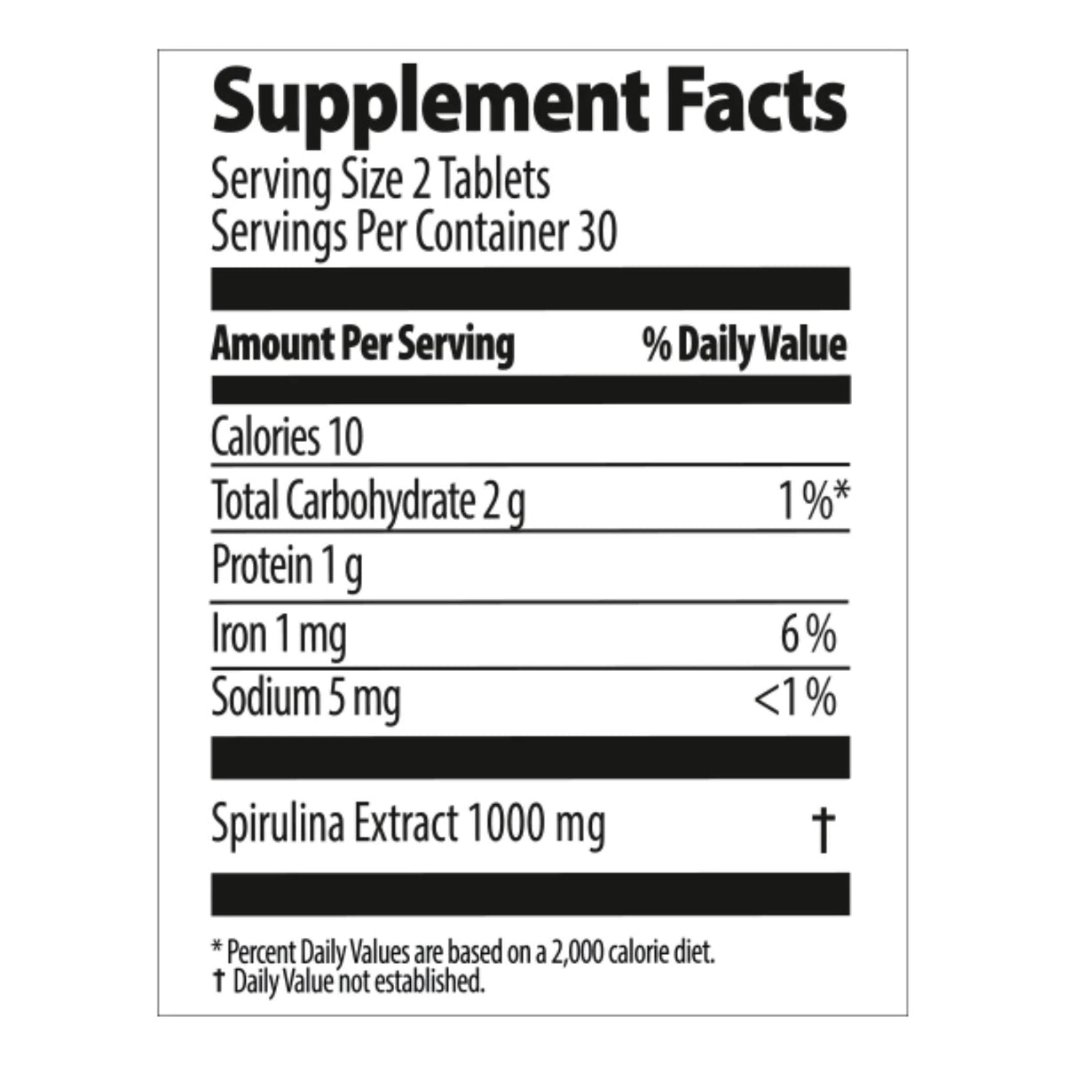 Nutriplus Spirulina Tablet 60pcs by Farmasi – official product image 2