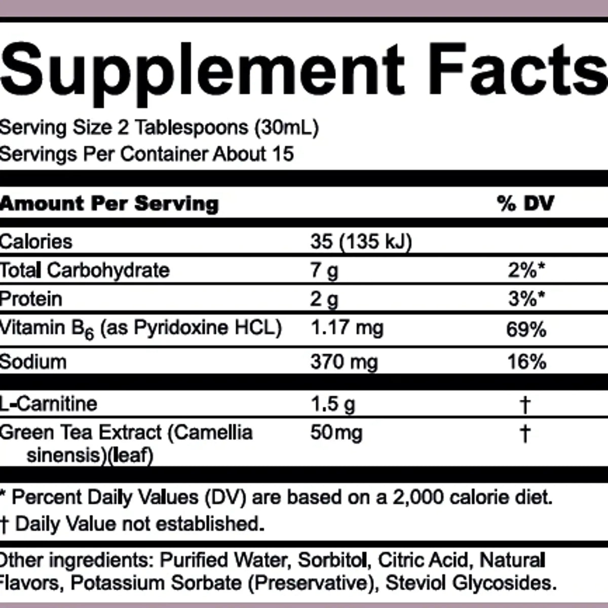 Nutriplus L-Carnitine Apple & Peach by Farmasi – official product image 2