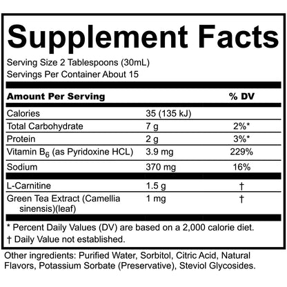 Nutriplus L-Carnitine Apple & Peach