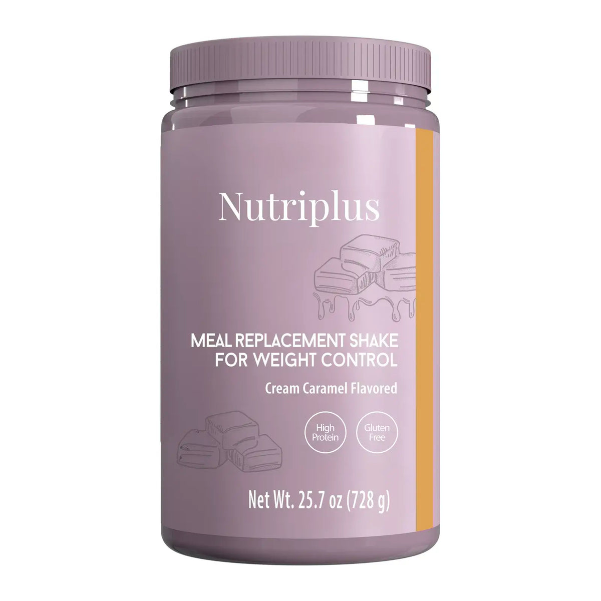 Nutriplus Shake - Cream Caramel by Farmasi – official product image 1