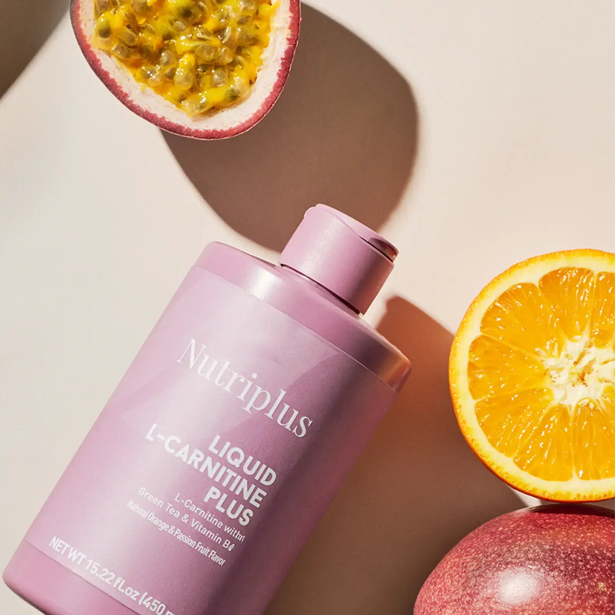 Nutriplus L-Carnitine Orange & Passion Fruit by Farmasi – official product image 3