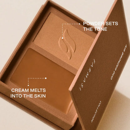 Air Bronzer Duo - Caramel by Farmasi – official product image 5