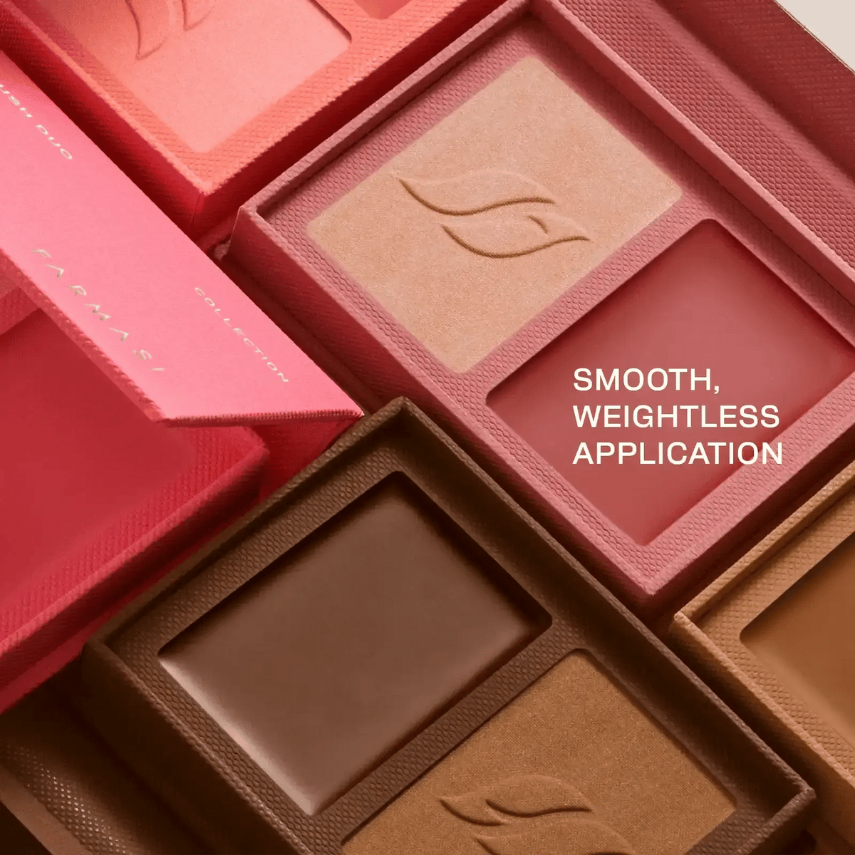 Air Bronzer Duo - Caramel by Farmasi – official product image 6