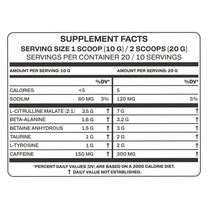 Nutriplus+ Pre-Workout