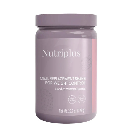 Nutriplus Shake Strawberry Supreme by Farmasi – official product image 1