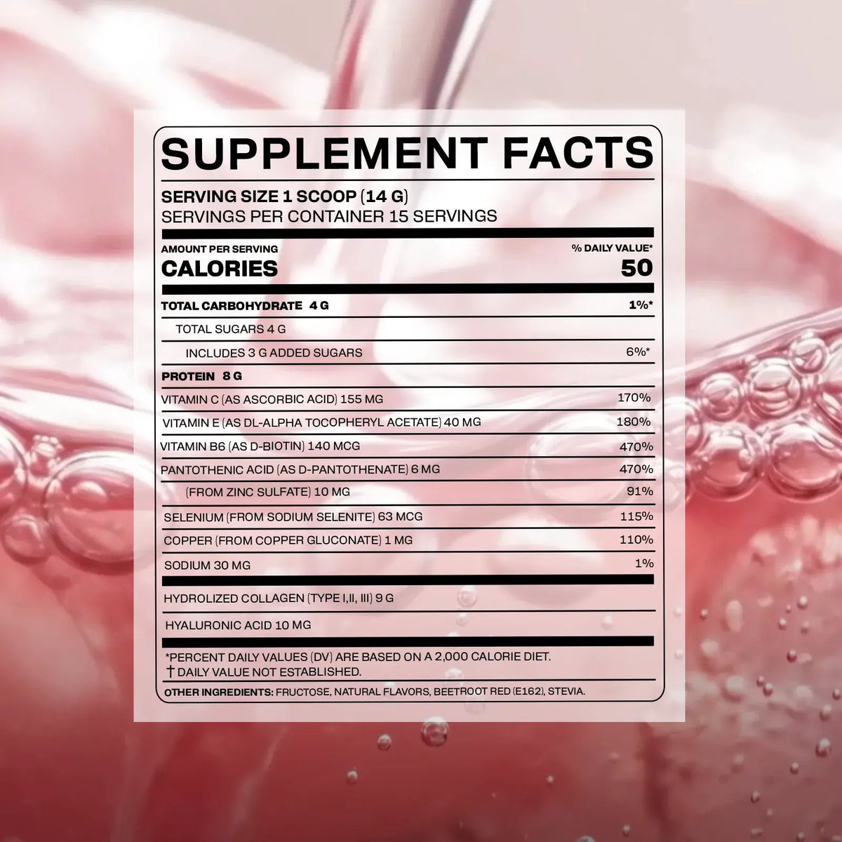 Nutriplus Beauty Booster Collagen Strawberry Cream by Farmasi – official product image 2