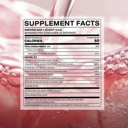 Nutriplus Beauty Booster Collagen Strawberry Cream by Farmasi – official product image 2