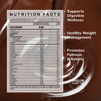 Nutriplus Shake Velvet Chocolate by Farmasi – official product image 2