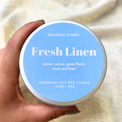 Fresh Linen Soy Candle