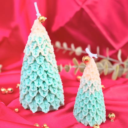 Fir Tree Christmas Candle