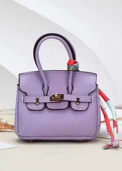 Mini Luxury Tote Bag Charm – Designer Inspired Key Holder