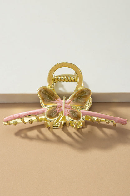 Butterfly Hair Claw Clip – Gold-Plated Alloy