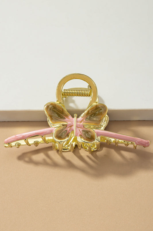 Butterfly Hair Claw Clip – Gold-Plated Alloy