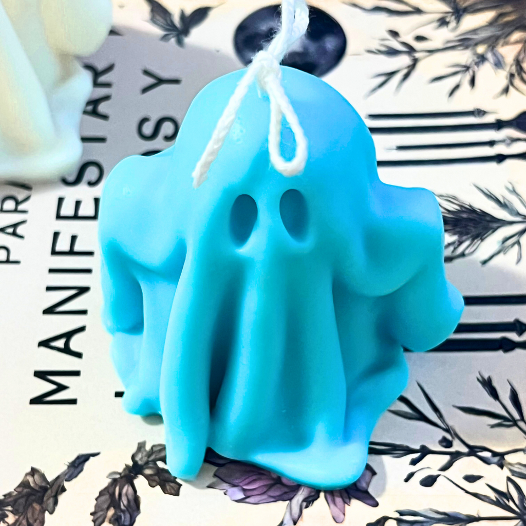 Boo! Ghost Sculptural Soy Candle