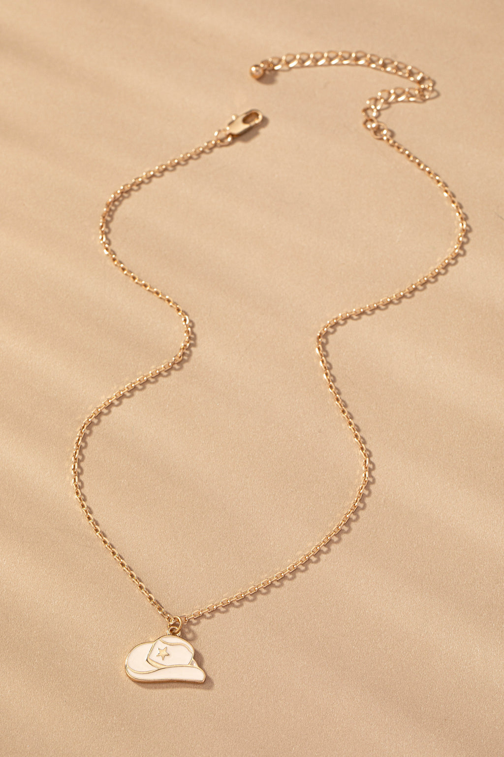 Cowboy Hat Pendant Necklace