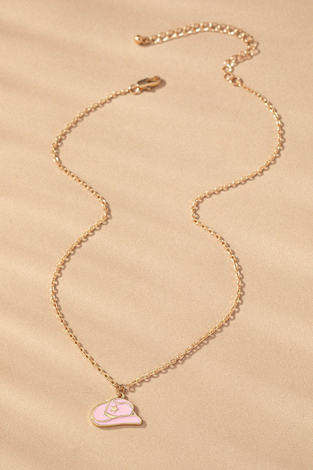 Cowboy Hat Pendant Necklace