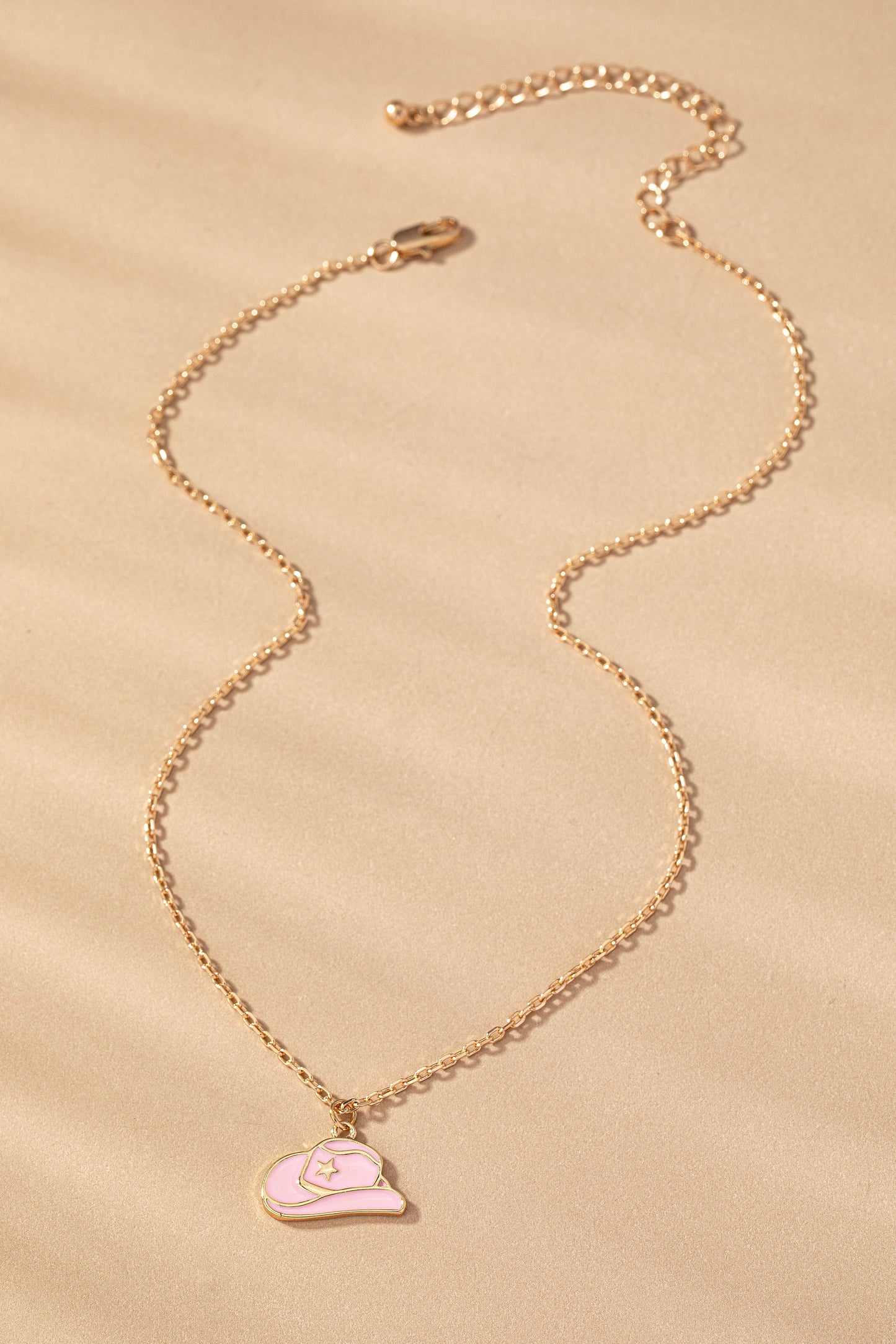 Cowboy Hat Pendant Necklace