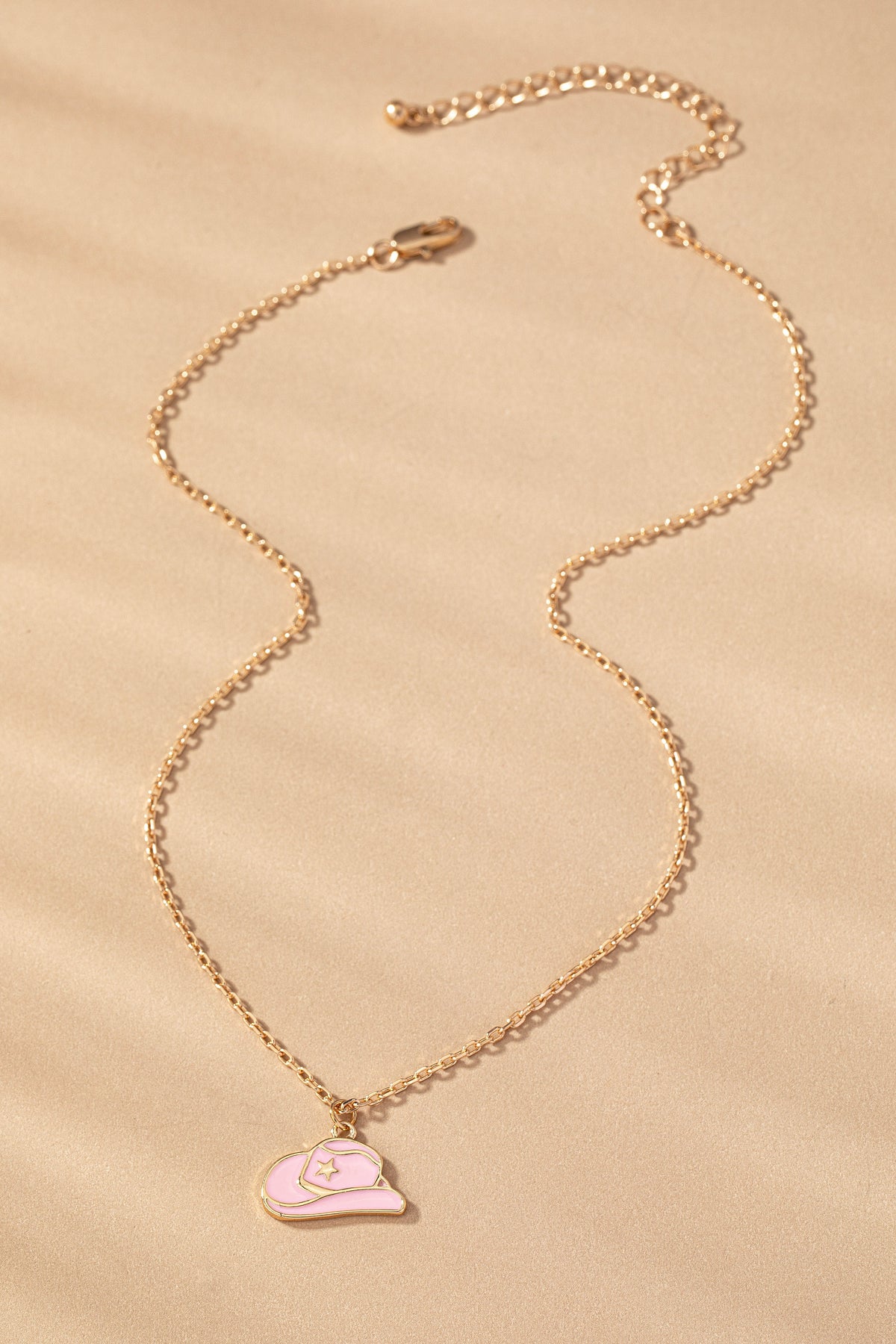 Cowboy Hat Pendant Necklace