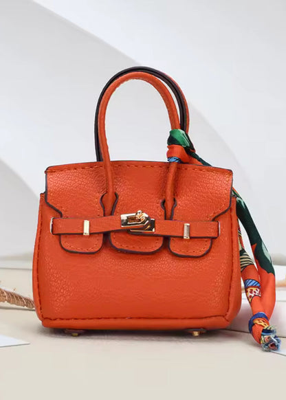 Mini Luxury Tote Bag Charm – Designer Inspired Key Holder