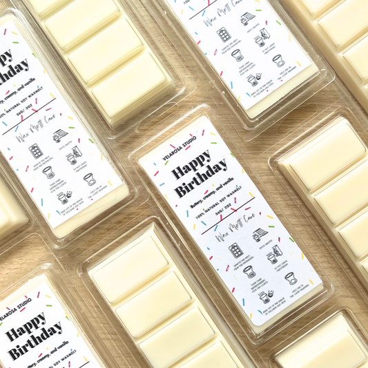 Happy Birthday Cake Wax Melt